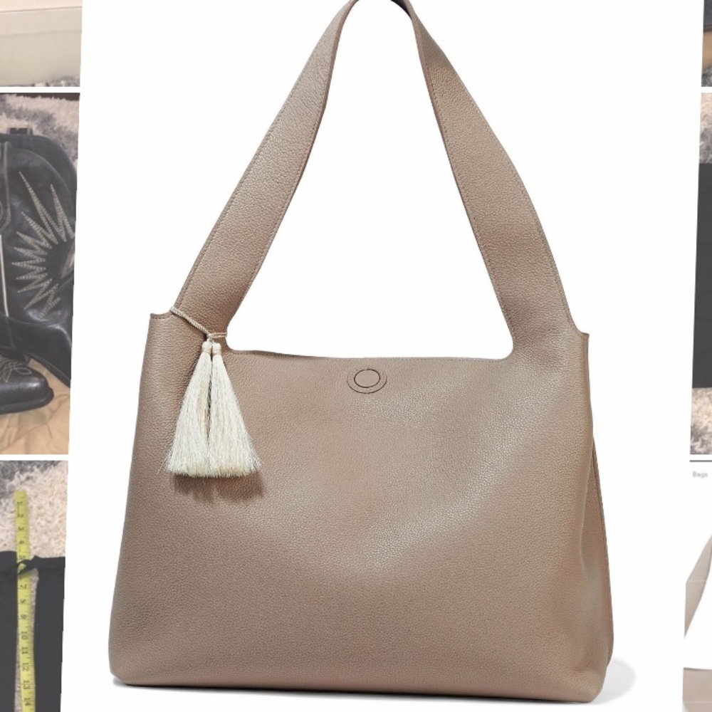 THE ROW duplex leather handbag gently used